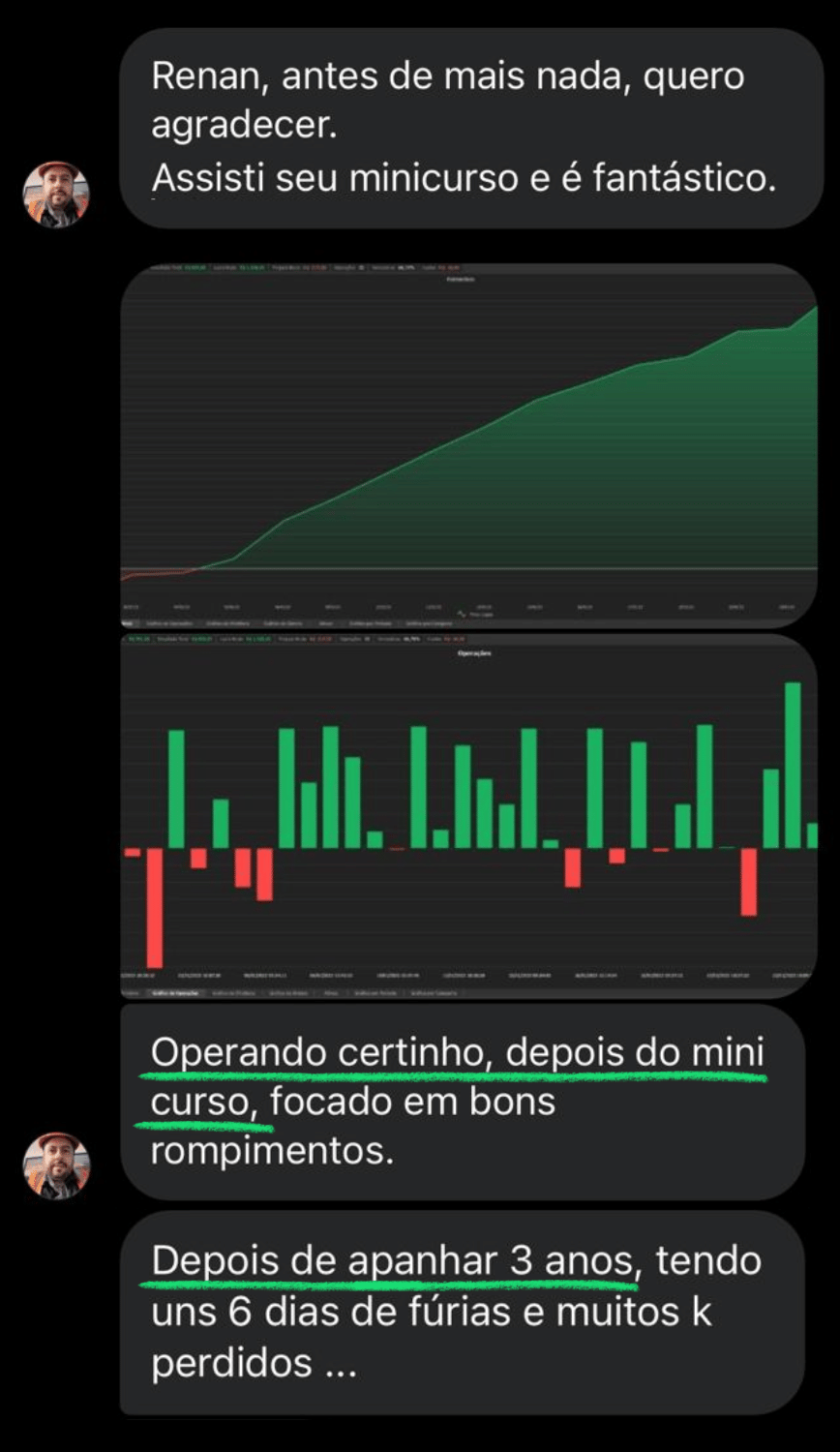 Depoimento real de aluno sobre o Minicurso RPA
