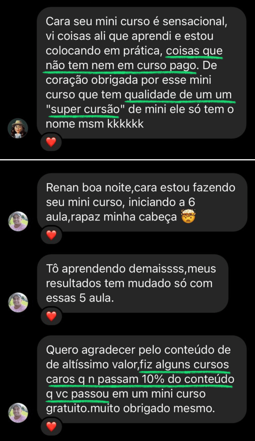 Depoimento real de aluno sobre o Minicurso RPA
